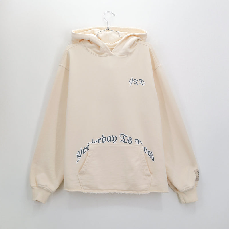 TNP Raw Edge Hoodie Natural