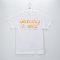 GIVE THEM THEIR FLOWERS SPELL OUT TEE WHITE