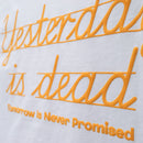 GIVE THEM THEIR FLOWERS SPELL OUT TEE WHITE