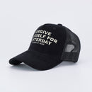 Mantra Corduroy Trucker Black