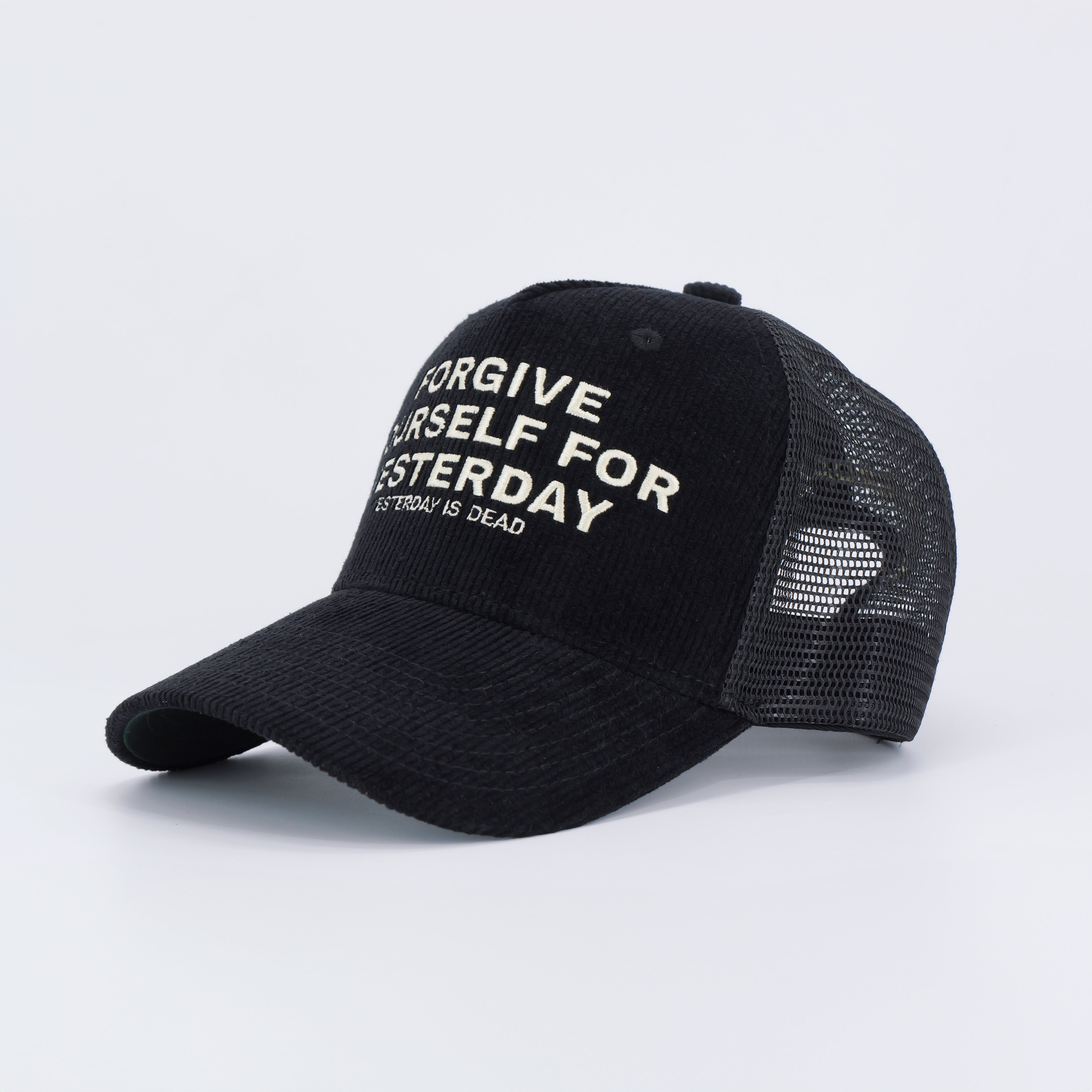 Mantra Corduroy Trucker Black