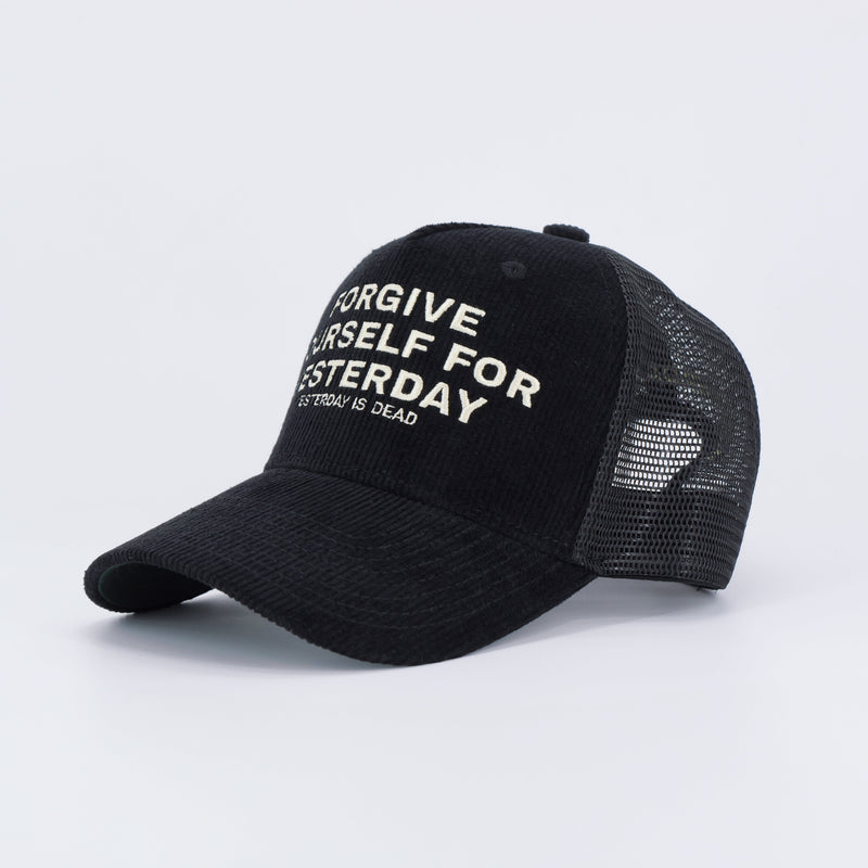 MANTRA CORDUROY TRUCKER BLACK