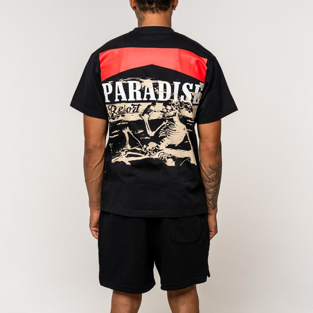 Resort De' Paradiso Tee Black