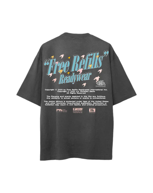 Paramount Vintage Tee Black