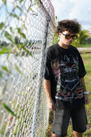 Nightfall Jorts Black