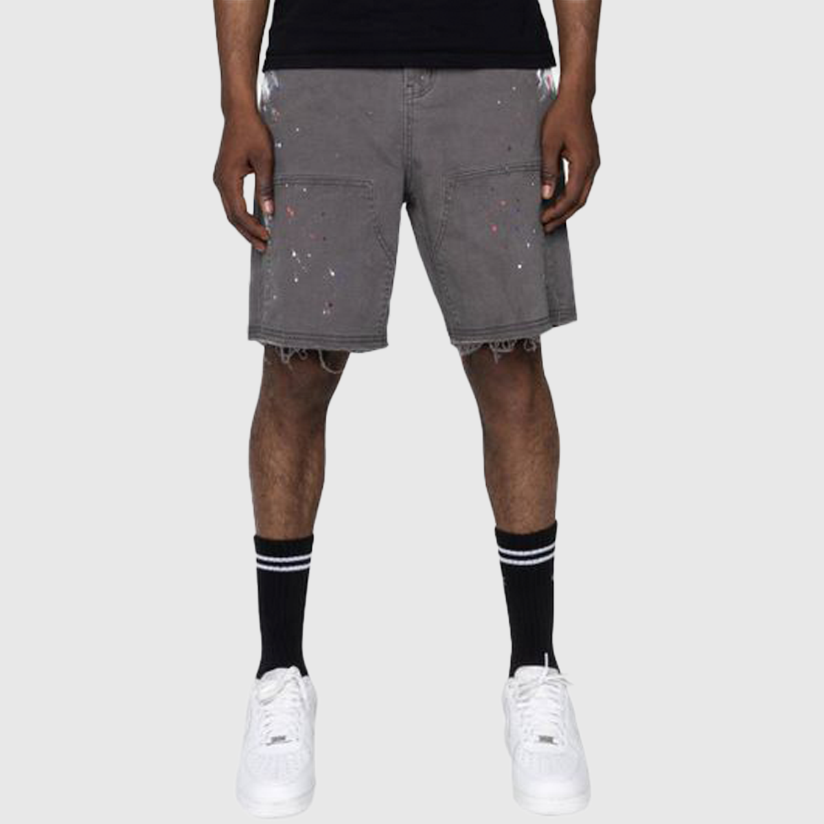 REBEL CARPENTER SHORTS GREY