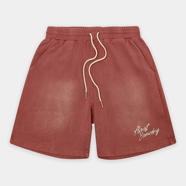 Signature Sun Faded Terry Short Red