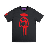 DRIP GHOST TEE BLACK