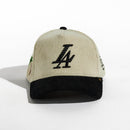 PARADISE LA CORDUROY HAT CREAM/BLACK