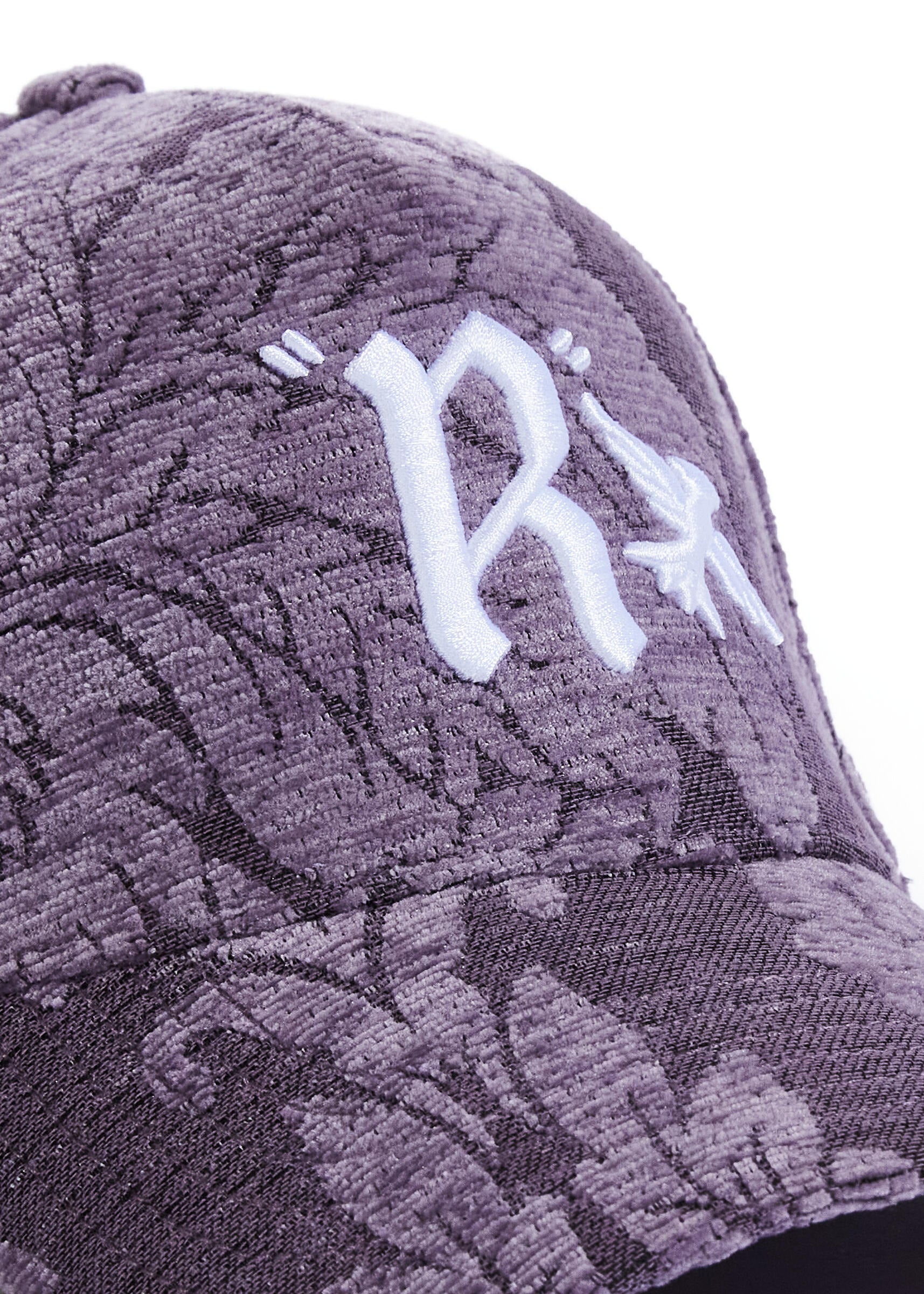LUXE HAT PURPLE WOVEN