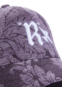 LUXE HAT PURPLE WOVEN