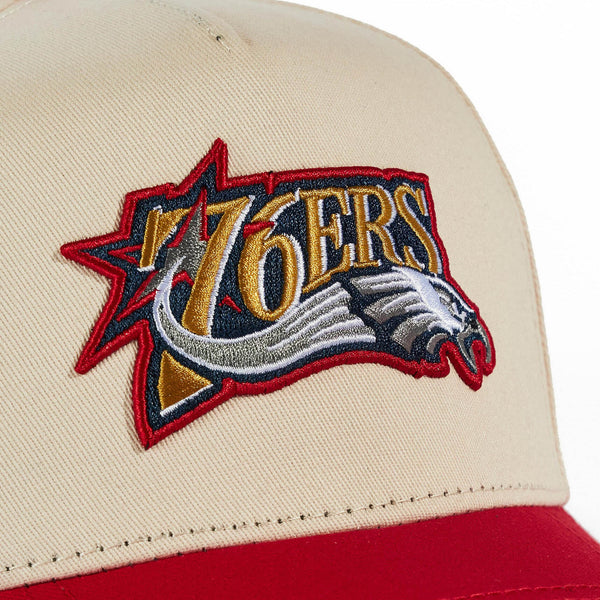 EAGLERS HAT CREAM/RED