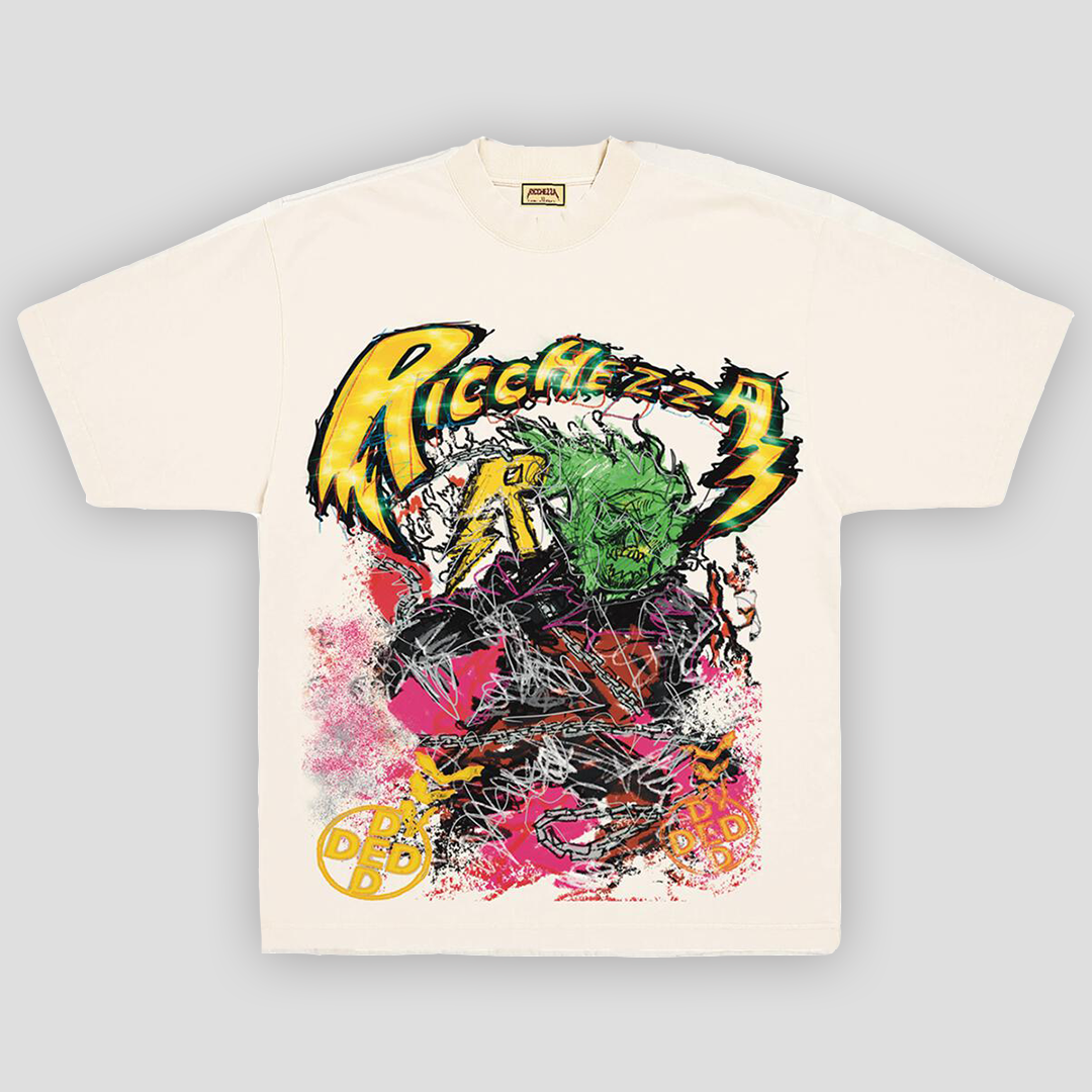 RICCHxDED Goblin Tee Cream