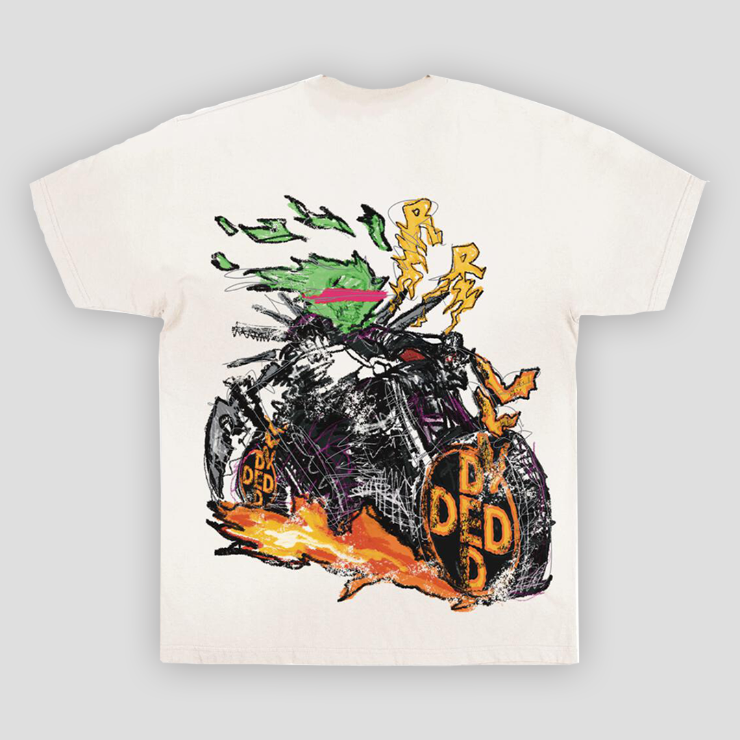 RICCHxDED Goblin Tee Cream