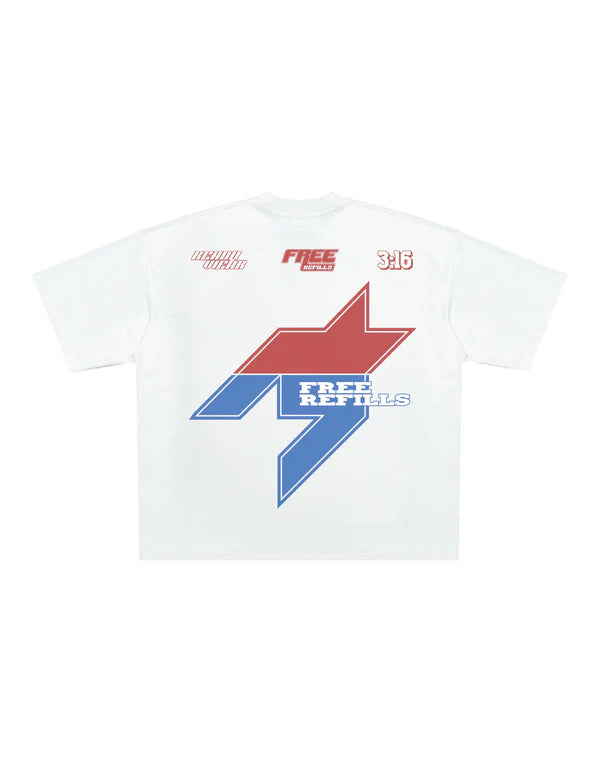 Racer Tee Cream