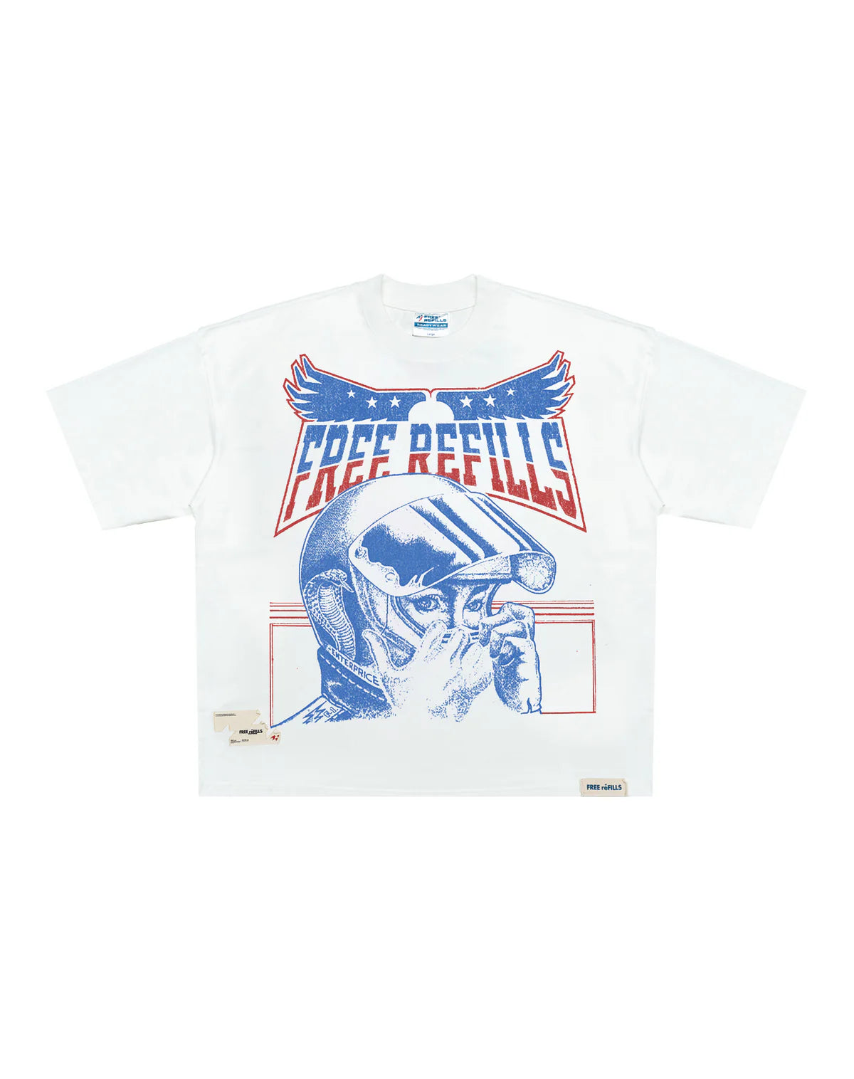 Racer Tee Cream