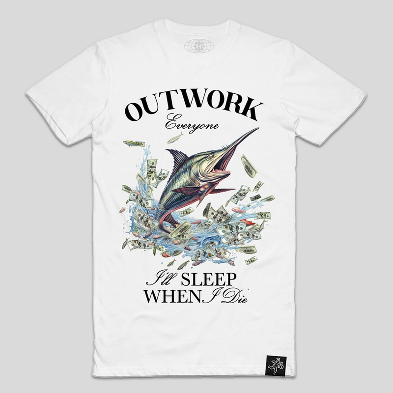 Swordfish - Long Sleeve T-Shirt Small / White