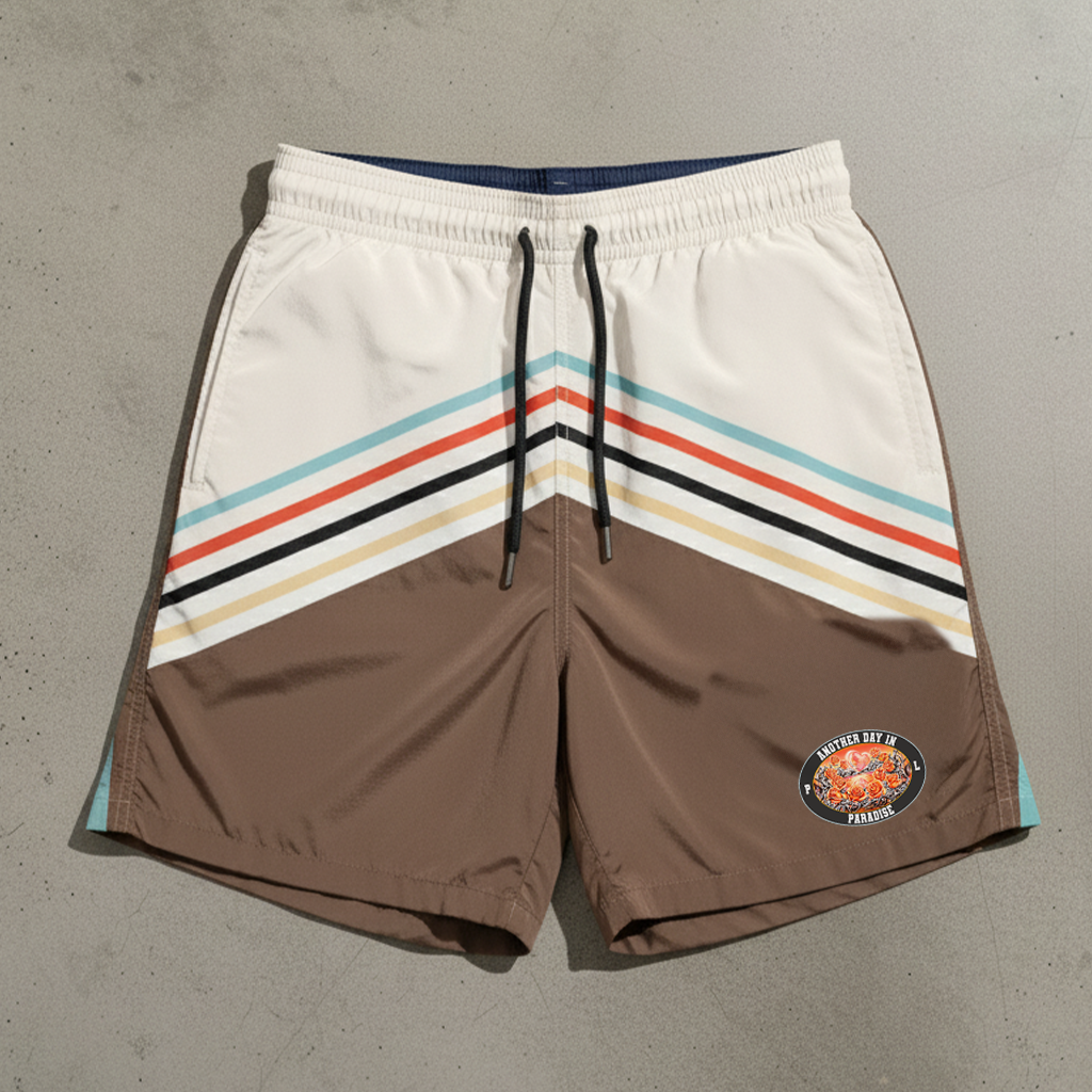 Barbed Roses Shorts - Multi
