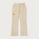 Novelty Printed Terry Pant Bone