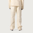 Novelty Printed Terry Pant Bone