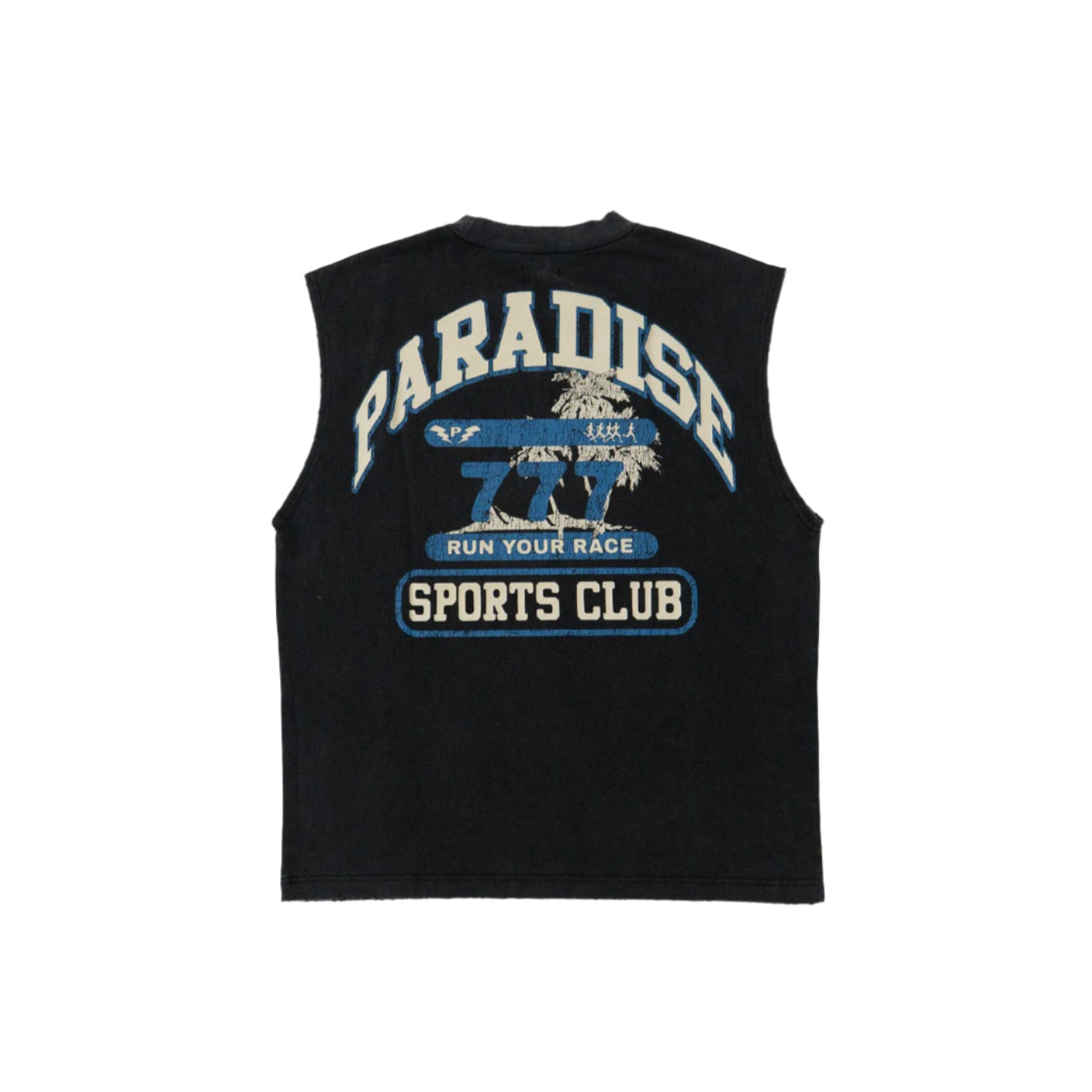 Run your Pace Muscle Tee Black