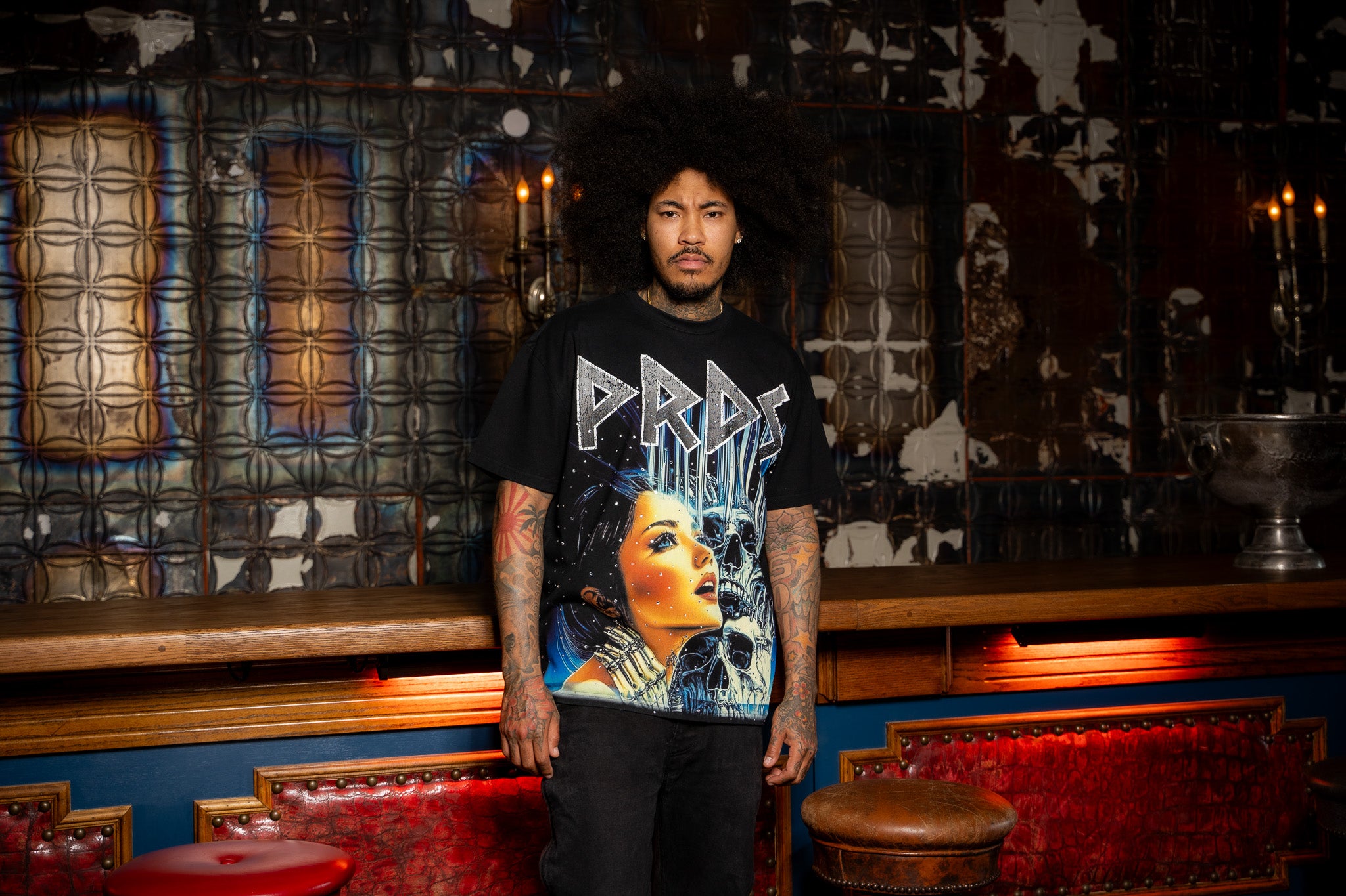 Galactic Doom Tee Black