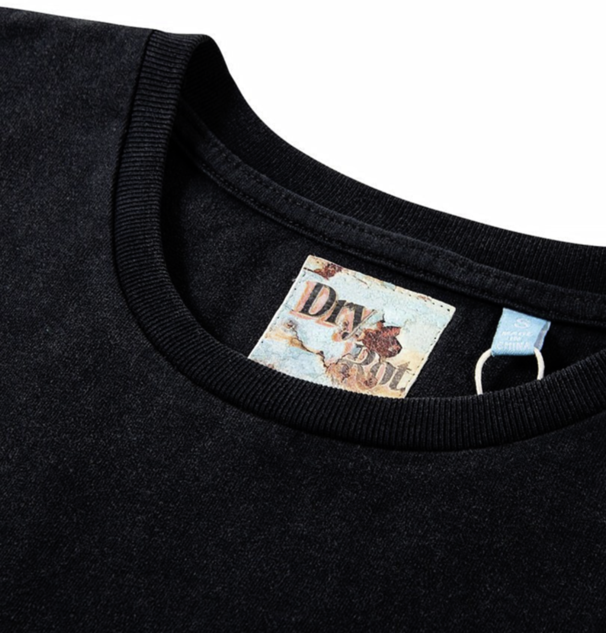Dry Rot Classic Vintage Tee (Black)