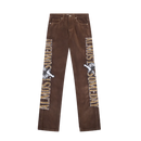 Upscale Velour Pants Brown