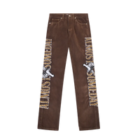 Upscale Velour Pants Brown