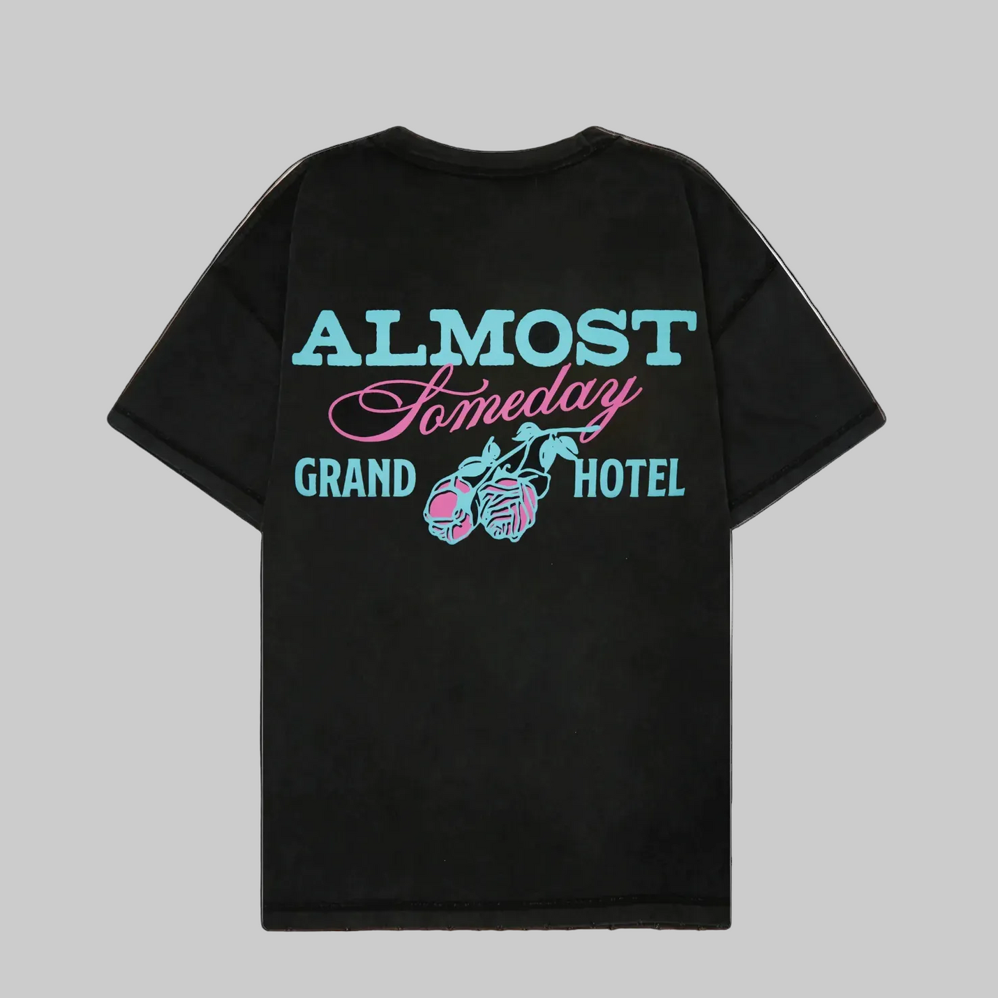 Grand Hotel Tee (Sun Fade Black)