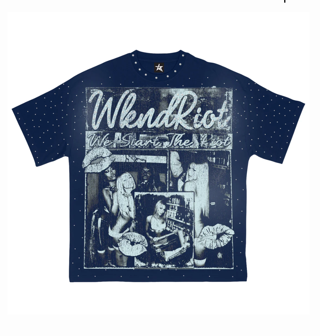 Born a Star Tee (Blue)