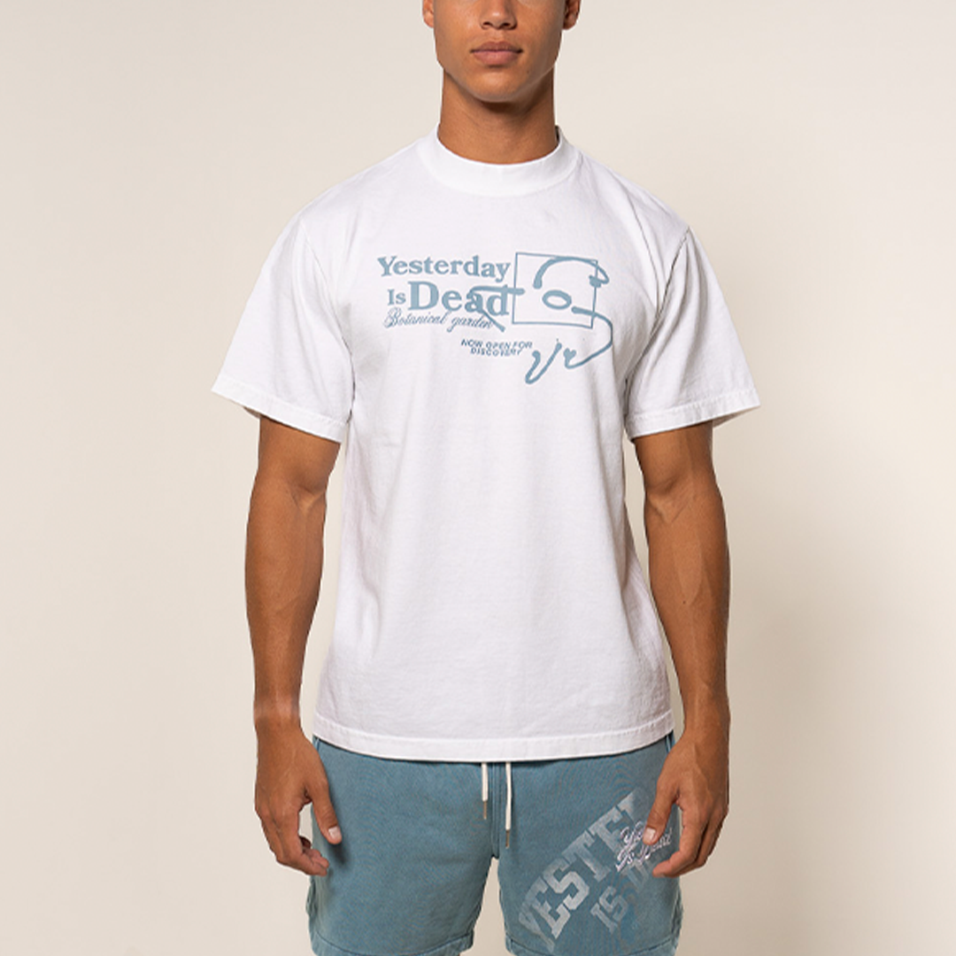 OPEN FOR DISCOVERY TEE WHITE