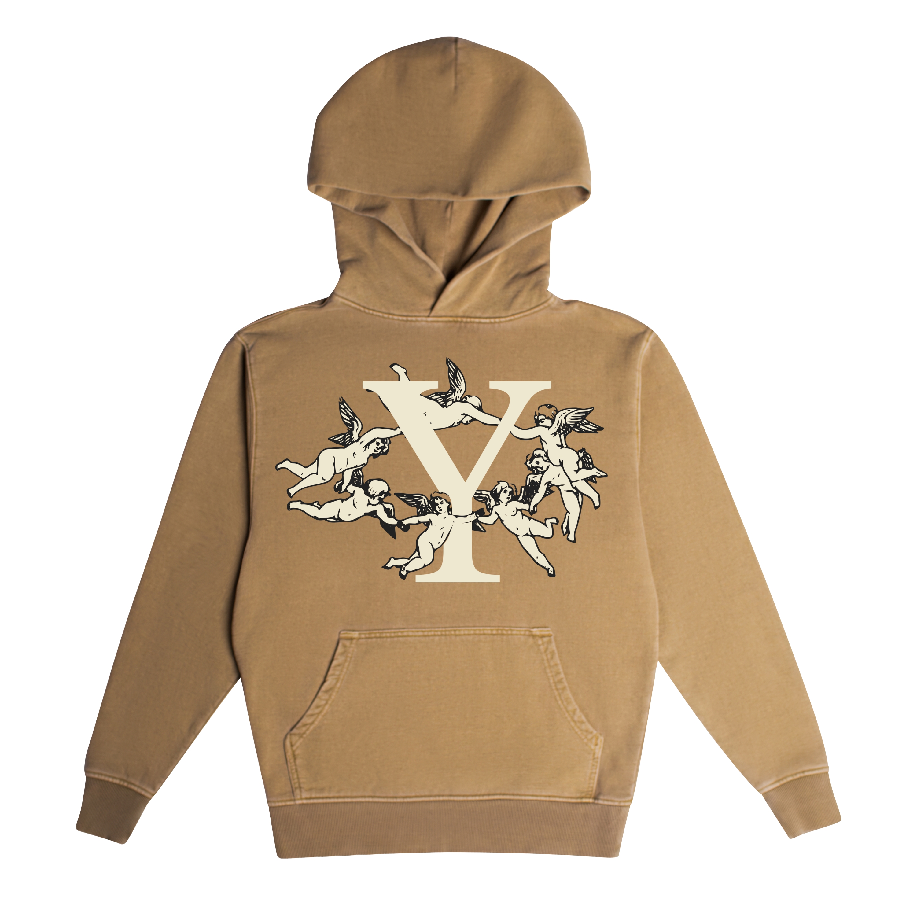 Angels Hoodie Khaki