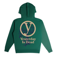 Skull Hoodie Emerald