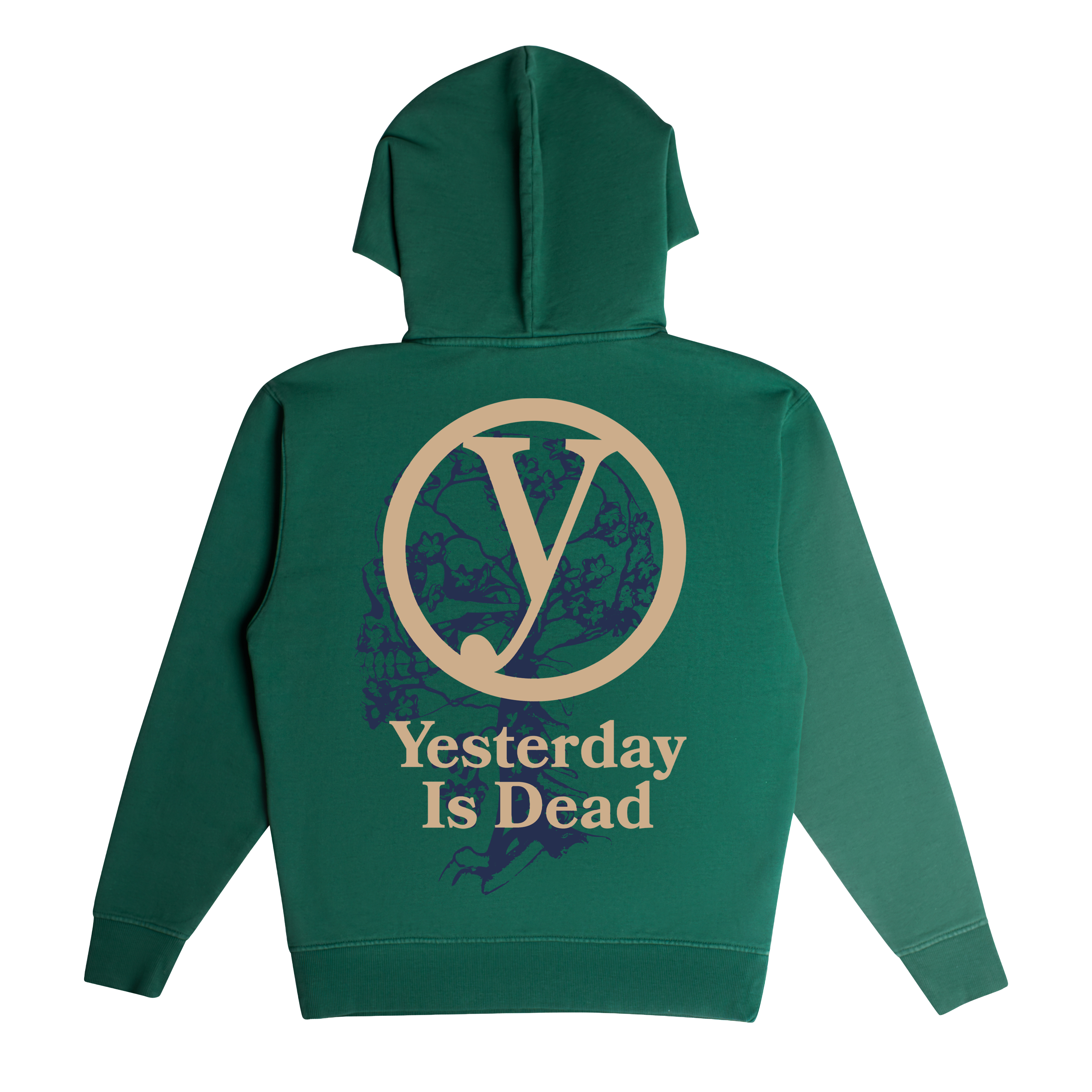 Skull Hoodie Emerald