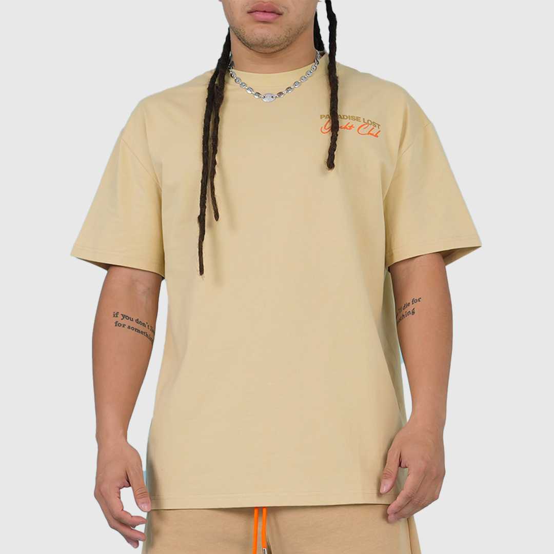 YACHT CLUB TEE CREAM