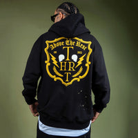 Above The Rest Mineral Hoodie black