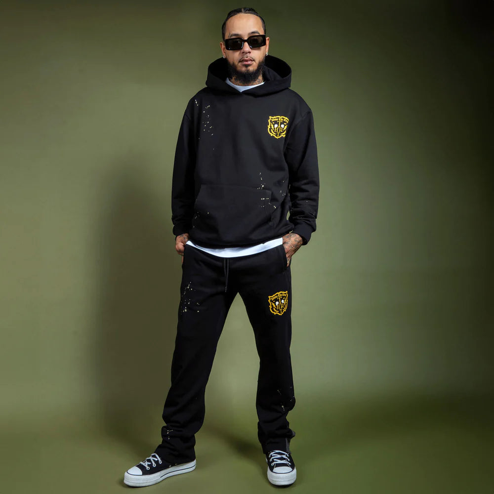 Above The Rest Mineral Hoodie black