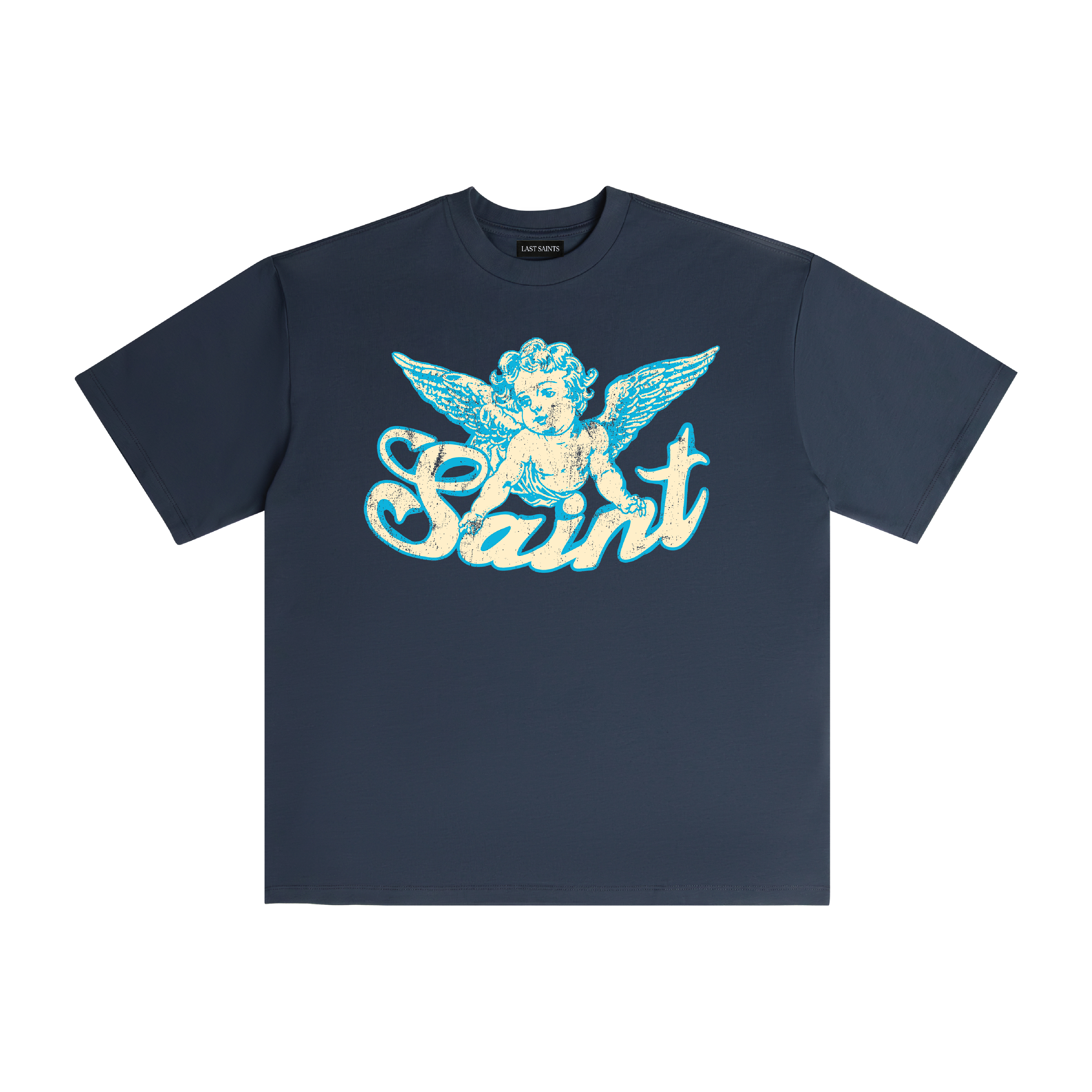 Angels Tee Indigo