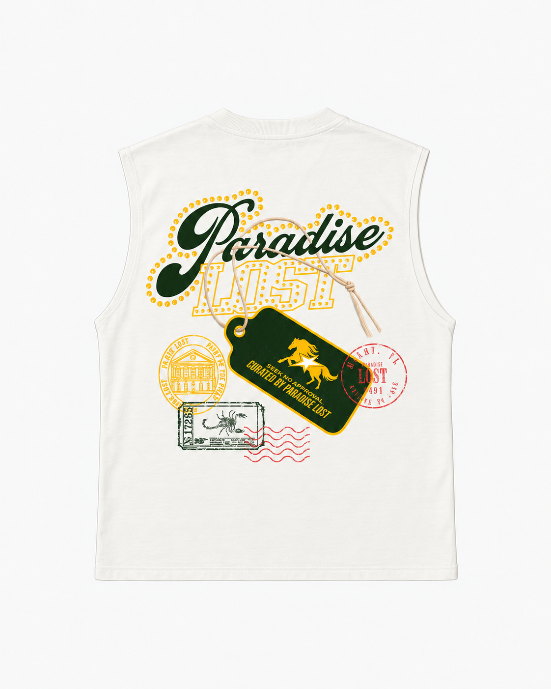Lost Passport Cutoff - White