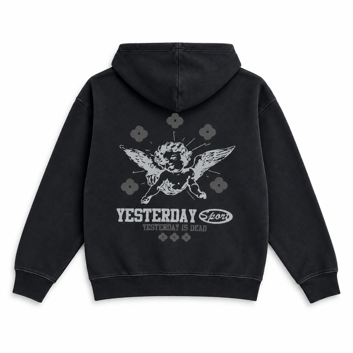 Yesterday Sport Hoodie (Black/Grey)