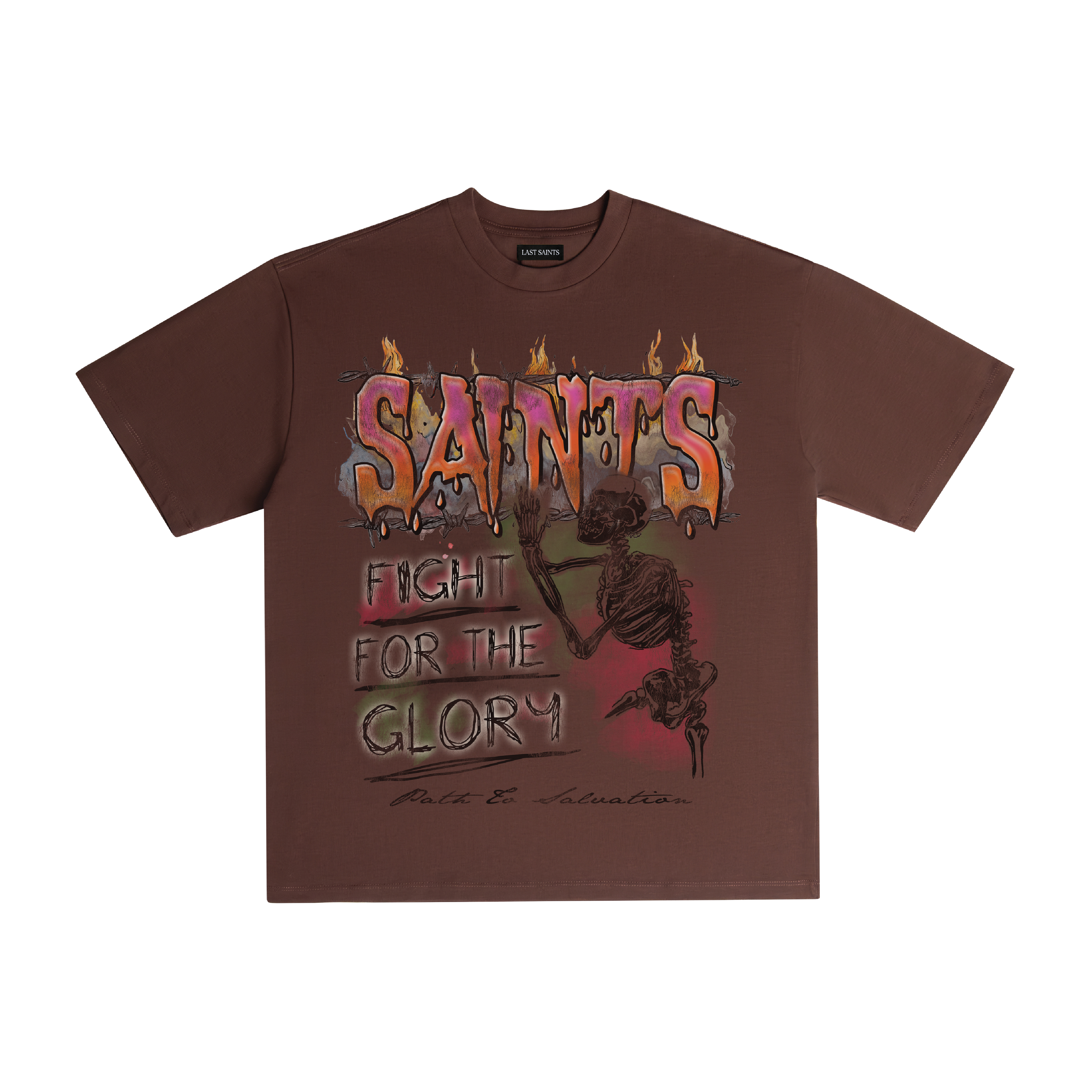 Fight For Glory Tee (Bark)