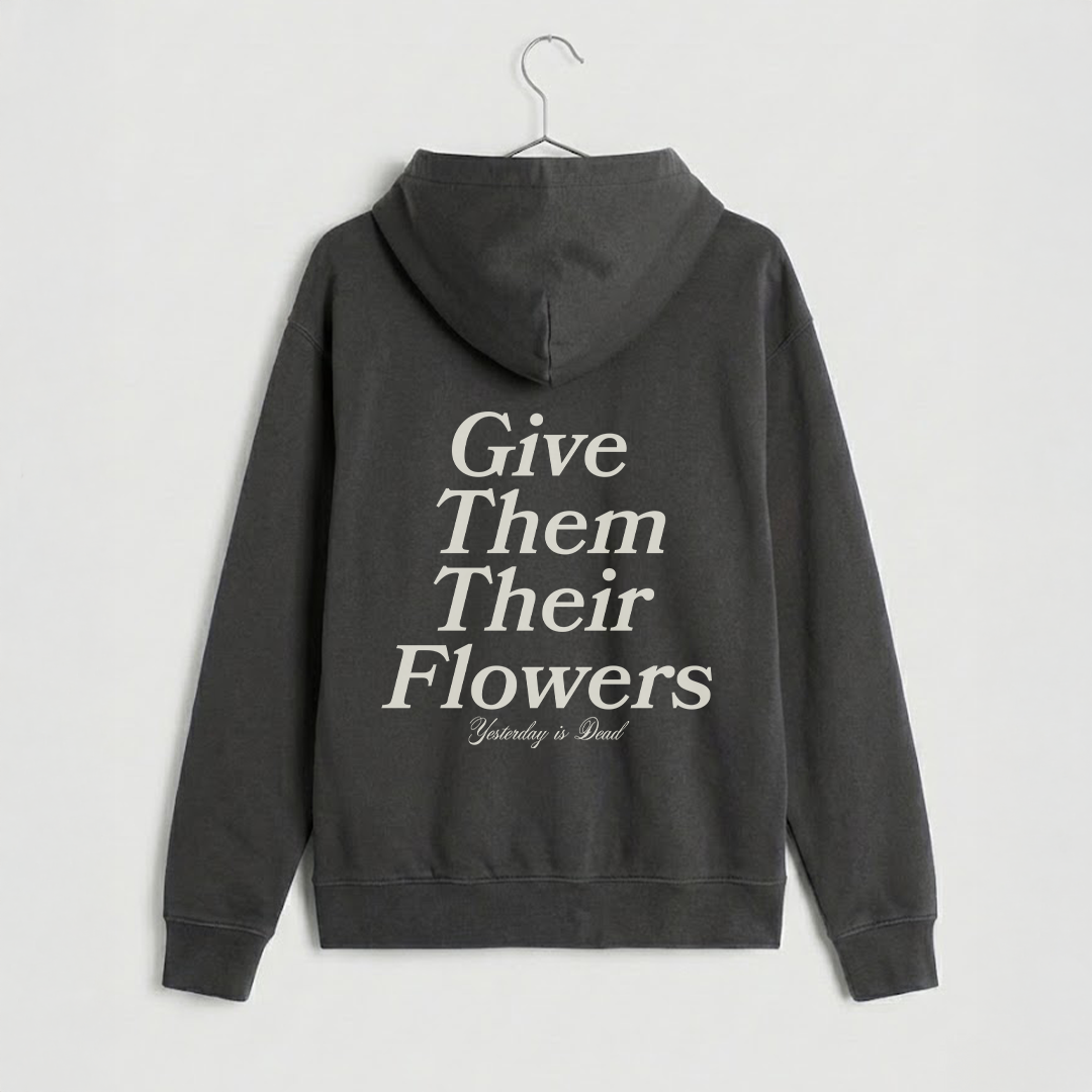 Fight For Tomorrow Hoodie Black Stone