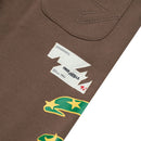 Psychic Flare Sweatpants Brown