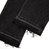 Broken Web Denim Black