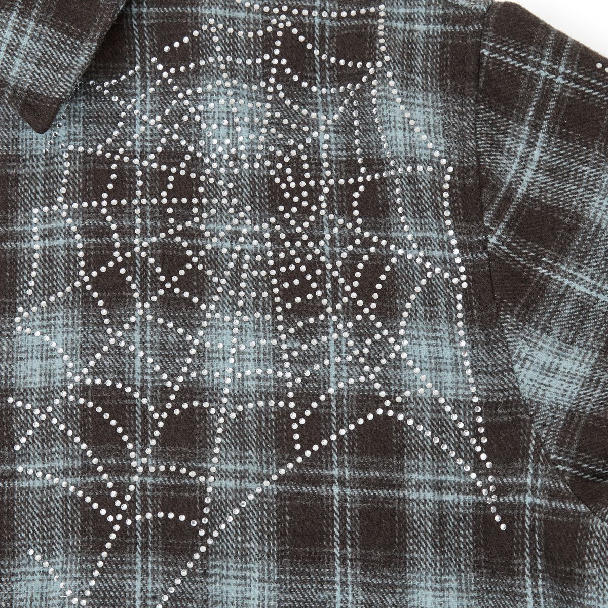 Broken Web Flannel Jacket
