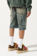 Euphoria Denim Shorts Glitter