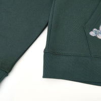 Saint & Sinner Zip Up Hoodie Green