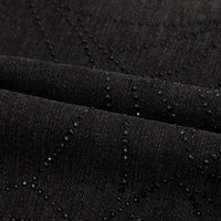 Broken Web Denim Black
