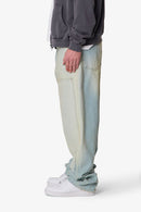 West Double Knee Denim Blue Wash